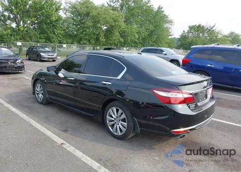 2017 Honda Accord Touring V6 from USA, damaged, VIN 1HGCR3F96HA026801
